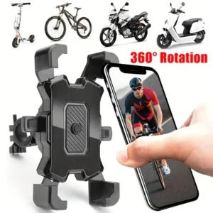 Universel Cykel & Motorcykel Telefonholder - 360° Rotation