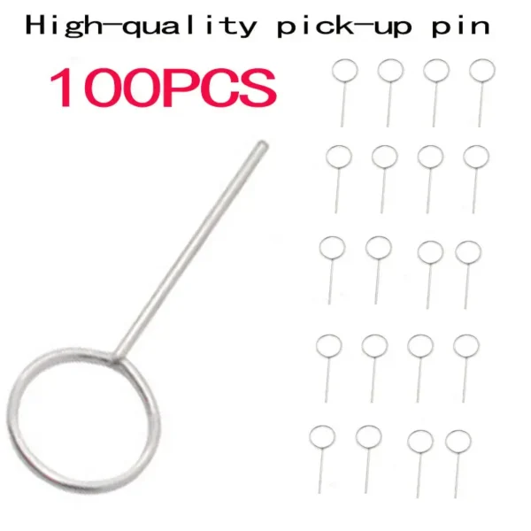 Universal SIM-kort udskyder nål / værktøj - 100 stk.